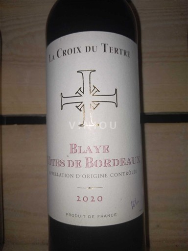 Bordeaux Blaye-Côtes-de-Bordeaux La Croix du Tertre 2020