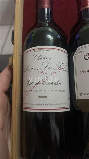 Bordeaux Ni doloceno Château Bellevue La Ferrade 1992