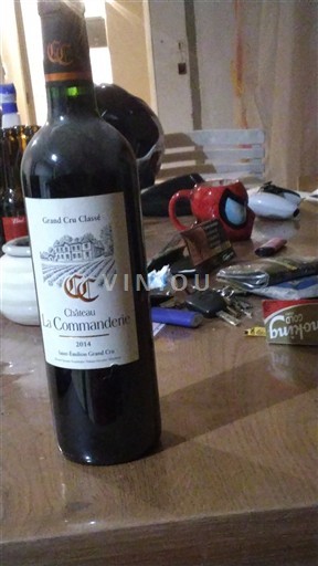 Bordeaux Saint-Émilion Grand Cru Grand Cru Château La Commanderie 2014