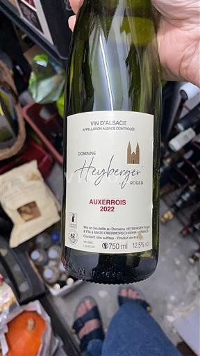Alsace Domaine Heyberger Roger Auxerrois 2022