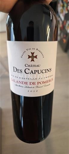Bordeaux Lalande-de-pomerol Château S Capucins 2020