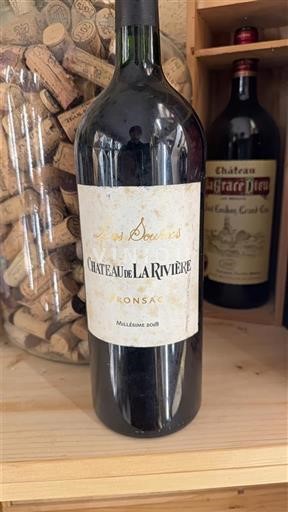 Bordeaux Fronsac Château La Rivière Les Sources 2018