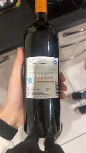 Sud-Ovest Côtes de Gascogne Fontan Tannat-Merlot 2020