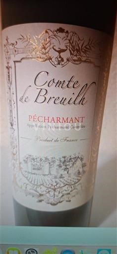 Tây Nam Pécharmant Comte de Breuilh 2020