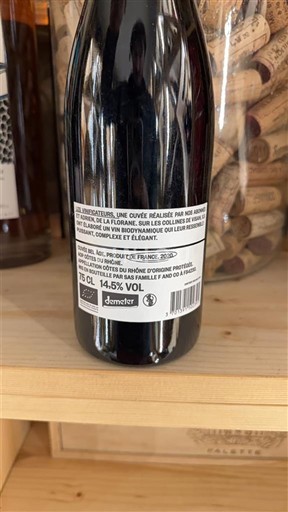 Rhônen laakso Côtes-du-rhône Domaine La Florane 2020