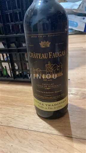 Bordeaux Cadillac-côtes-de-bordeaux Château Faugas Tradition 2015
