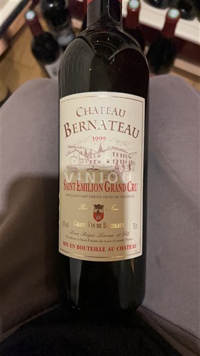 Bordeaux Saint-Émilion Grand Cru Château Bernateau 1999