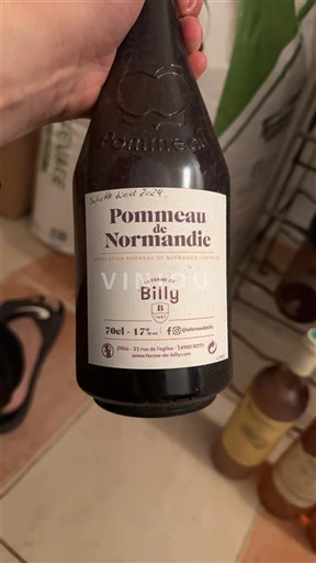 Normandia Pommeau della Normandia Ferme de Billy Senza annata