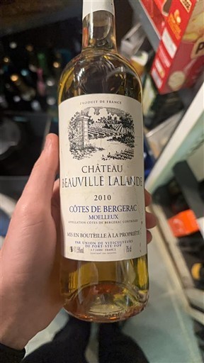 Sydvestfrankrig Côtes-de-bergerac Château Beauville Lalande 2010