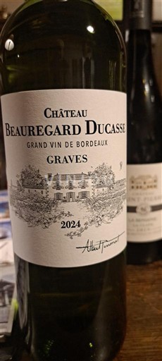 Bordeaux Graves Château Beauregard Ducasse 2024