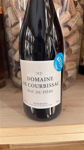 Viinit Rouge sec Roc du Piére Domaine Courbissac 2021 Ranska Languedoc Minervois AOC