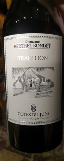 Vinhos Blanc demi-sec Tradition Domaine Berthet-Bondet 2020 França Jura Côtes-do-jura AOC