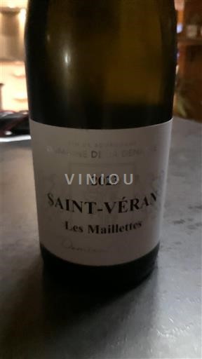 Bourgondië Saint-Véran Domaine La Denante Les Maillettes 2023