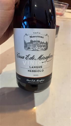Piedmont Wines Langhe Casa E. di Mirafiori Langhe Nebbiolo 2023