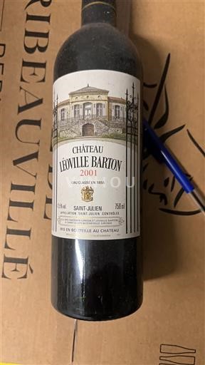 Burdeos Saint-Julien Grand Cru Château Léoville Barton 2001