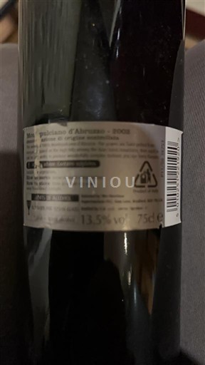 Abruzzo Montepulciano d'Abruzzo Loreto Aprutino 2002