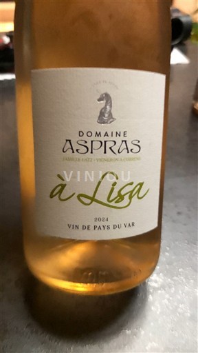 Provence, hạ lưu Rhône, Corse Var Domaine Aspras à Lisa 2024