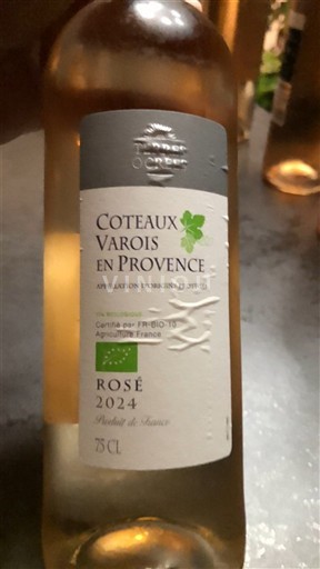 Vini Rosé sec Terres du Caprer 2024 Francia Provenza Coteaux Varois en Provenza AOC