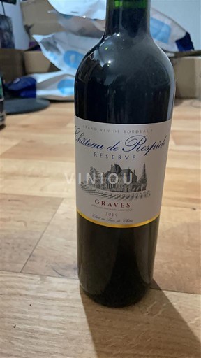 Bordeaux Graves Château Respide Réserve 2019