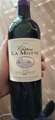 Bordeaux Blaye-Côtes-de-Bordeaux Château La Motte 2021