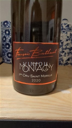 Borgonha Montagny Premier Cru François Berthault 1er Cru Saint Morille 2020