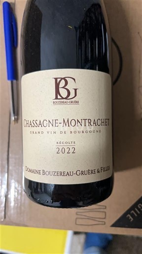 Burgundsko Chassagne-montrachet Domaine Bouzereau-Gruère & Filles 2022