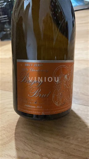 Savoie och Bugey Bugey Caveau Bugiste Brut Zéro 2018