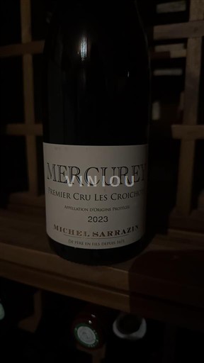 Burgundy Mercurey Premier Cru Michel Sarrazin Premier Cru Les Croichots 2023