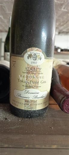 Alsace Ospecificerad Domaine Barmès-Buecher 1997