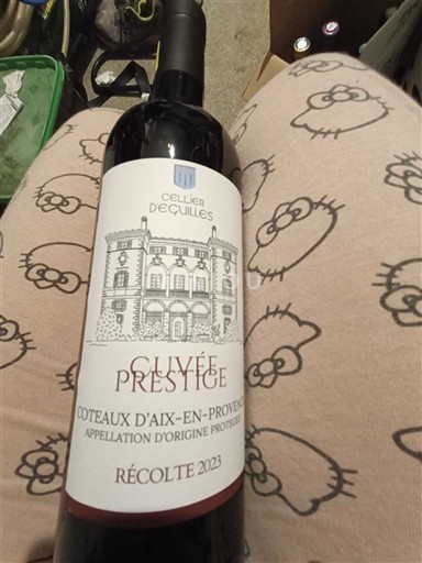 Wines Rouge sec Cuvée Prestige Cellier des Quilles 2023 France Provence Coteaux d'Aix-en-Provence AOC