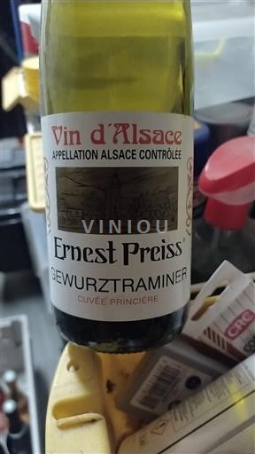 Alsace Ernest Preiss Princière 2016