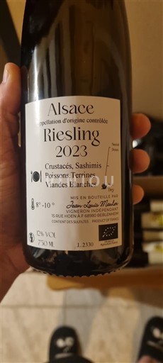 Elsass Riesling Jean Louis Mauler 2023