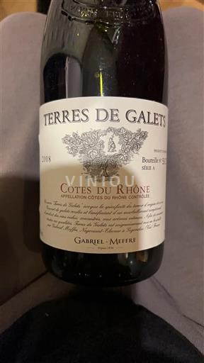 Valle del Rodano Côtes-du-Rhône Gabriel Meffre Terres de Galets 2008