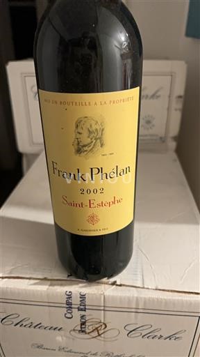 Bordeaux Saint-Estèphe Frank Phélan 2002