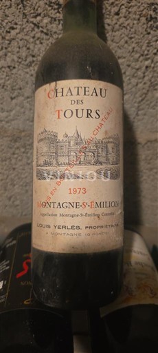 Bordeaux Montagne-Saint-Émilion Château S Tours 1973