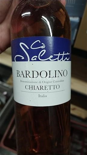 Wines of Veneto Unspecified Cà Saletti Chiaretto Non-Vintage