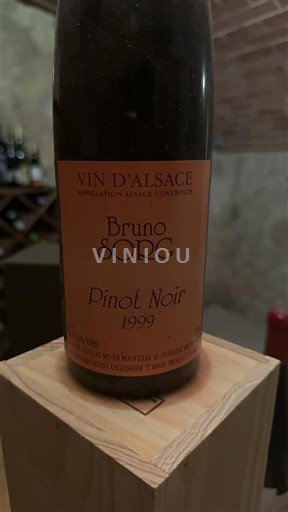 Alsacia Bruno Sorg Pinot Noir 1999