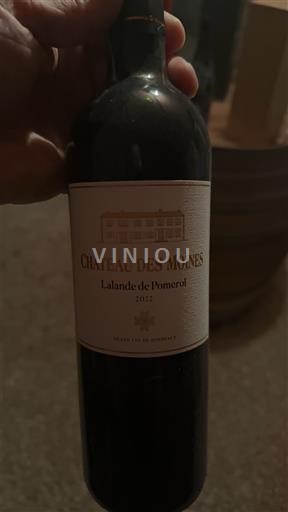 Bordeaux Lalande-de-pomerol Château S Moines 2022