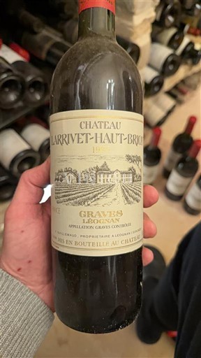 Bordeaux Graves Château Larrivet Haut-Brion 1985