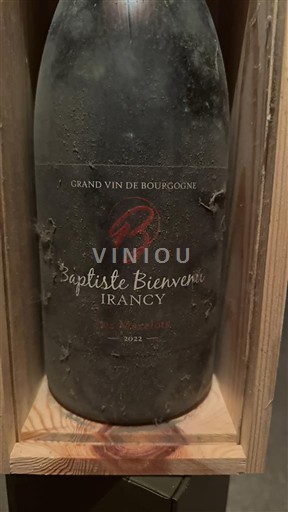 Bourgondië Irancy Baptiste Bienvenu Les Mazelots 2022