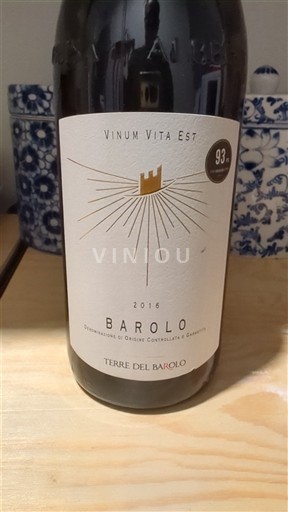 Piemonte Barolo Terre del Barolo Vinum Vita Est 2016