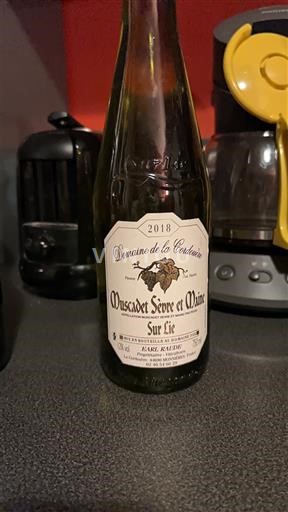 Loiren laakso Muscadet-sèvre-et-maine Domaine La Confrérie 2018