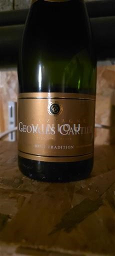 Champaña Champán Georges Cartier Brut Tradition Sin añada