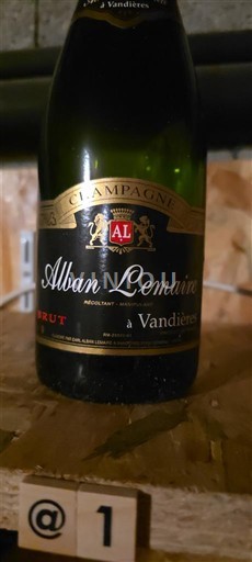Champaña Champán Alban Lemaire Sin añada
