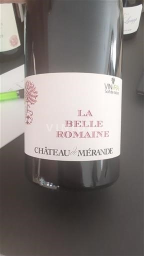 Savoie og Bugey Mondeuse Château Mérande La Belle Romaine 2023