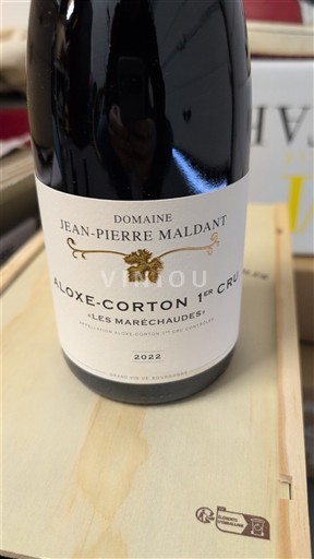 Borgonha Aloxe-Corton Premier Cru Domaine Jean-Pierre Maldant Les Maréchaudes 2022