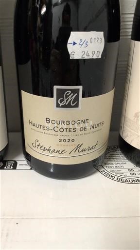 Bourgogne Hautes Côtes de Nuits Stéphane Murat 2020