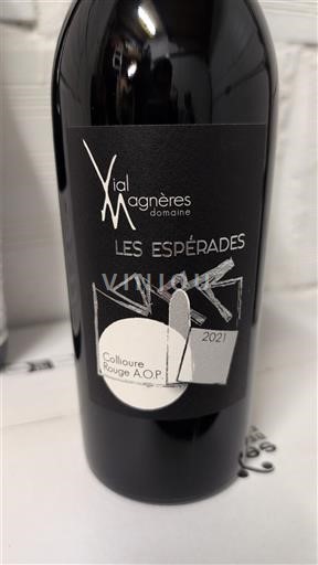 Roussillon Collioure Domaine Vial Magnères Les Espérades 2021