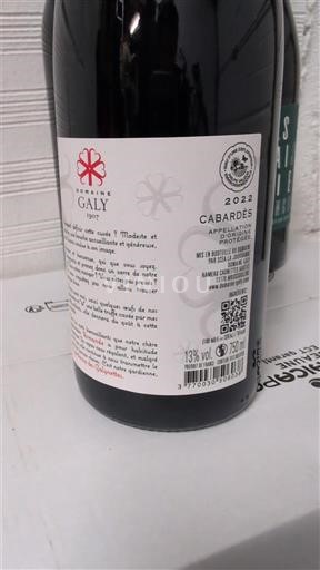 Langvedok Cabardès Domaine Galy La Galynette 2022