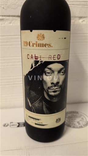 Kalifornijske AVA Ni doloceno 19 Crimes Cali Red Neleten.